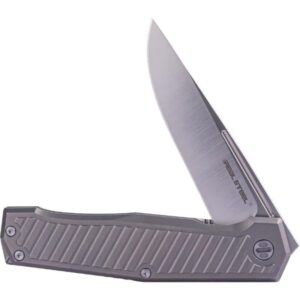 Real Steel Rokot Premium Pocket Knife - S35VN Blade & TC-4 Handle-Perfect for Everyday Tasks - Titanium