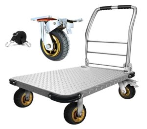 folding platform cart dolly cart push cart dolly moving platform (2000lbs(36x24 inch))