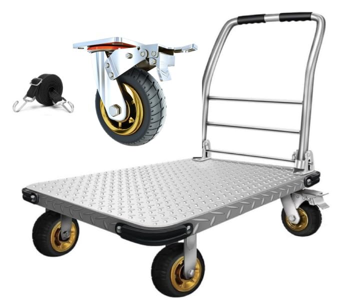 Folding Platform cart Dolly cart Push Cart Dolly Moving Platform (2000LBS(36X24 INCH))