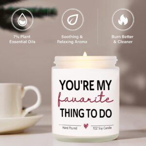 Funny Christmas Gifts for Boyfriend Girlfriend, I Love You Candle, Anniversary Birthday Gifts for Her, Him, Girlfriend, Boyfriend, Romantic Couples Gifts for Christmas, Valentines Day