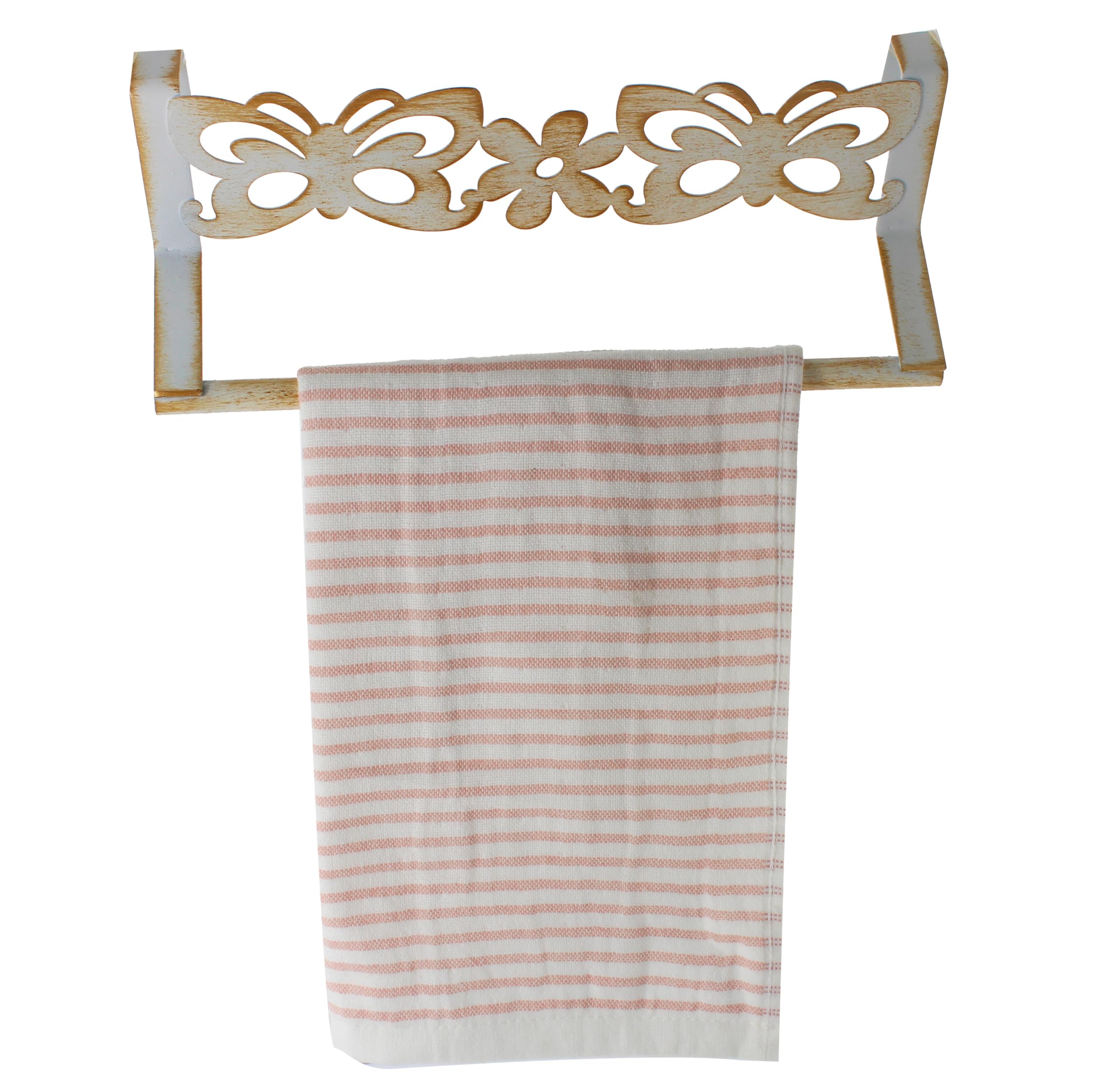 Kitchen Towel Holder Over Door Towel Rack Cabinet Towel Holder Kitchen Towel Rack for Dish Towel Hand Towel Bathroon Doors