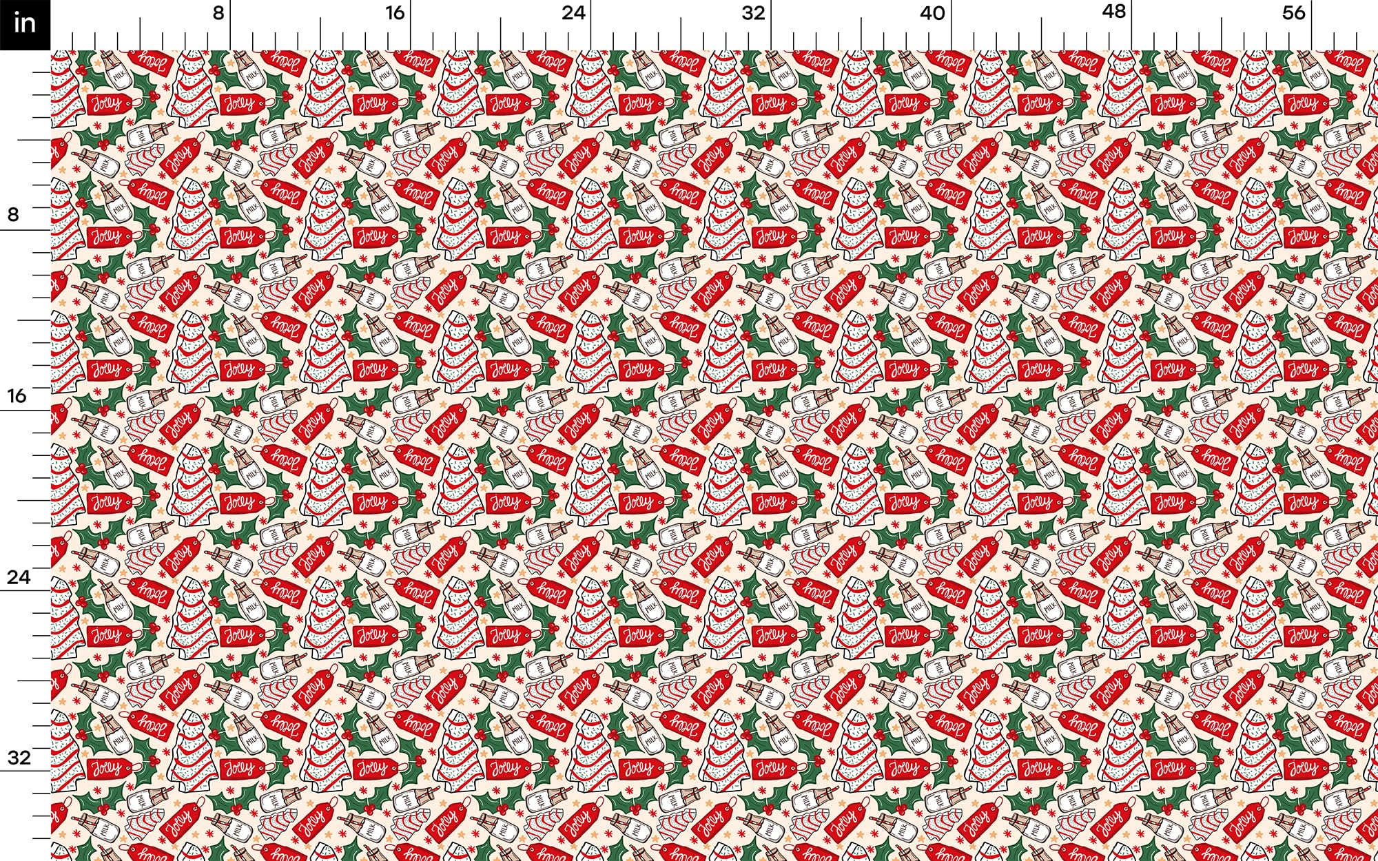 Christmas Bullet Textured Fabric by The Yard Floral Stretch Liverpool - 1 Yard Thick Knit Jersey Fabric for Bows Clothes Sewing (AA898)