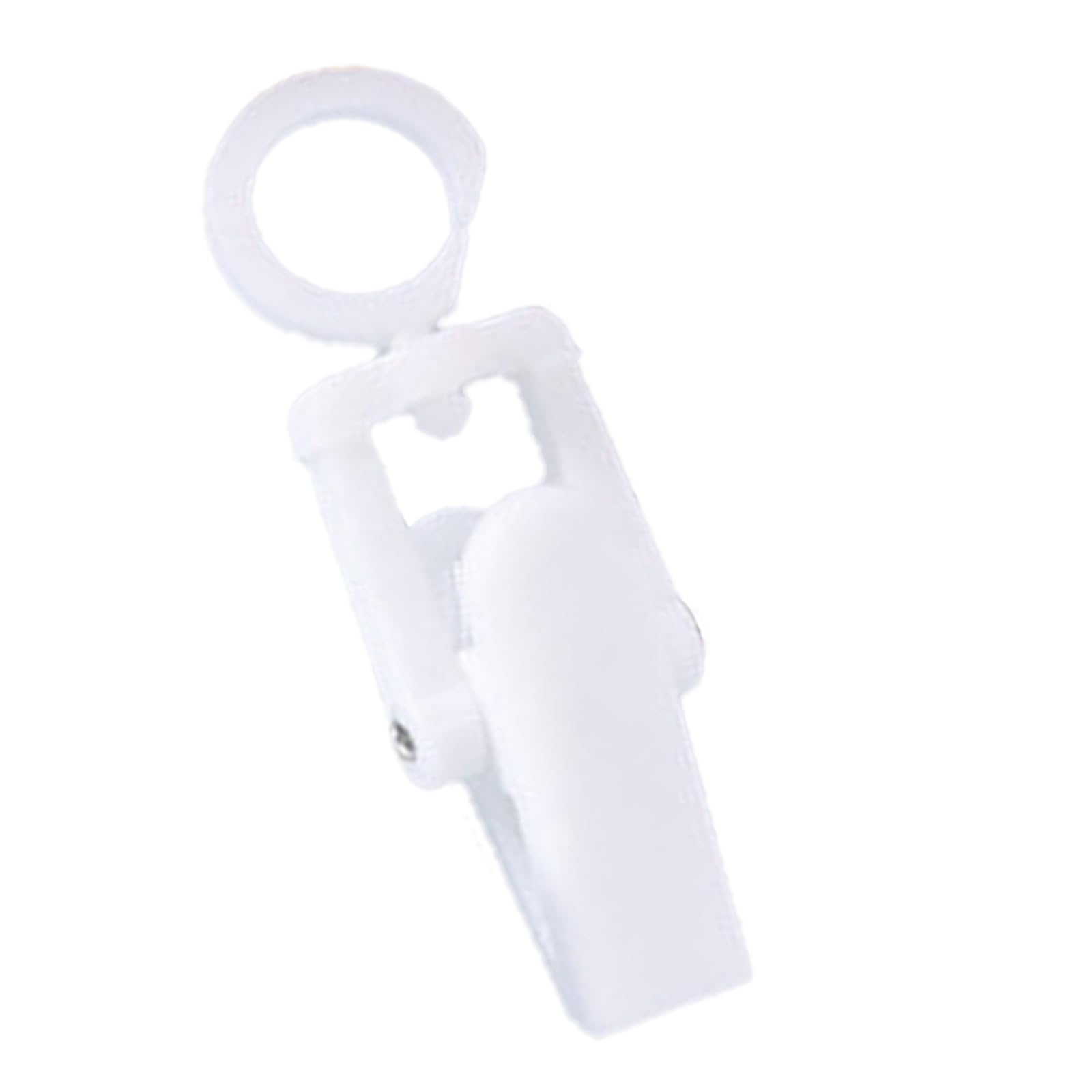 10 Pieces Hanging Laundry Hooks Clip Plastic Swivel Hanging Towel Clips Strong Clips with Hanger Hook for Curtain Plastic Towel Clip Hat Clip