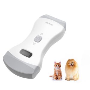 contec veterinary wireless ultrasound handheld dual for animals-probe color doppler diagnostic system 32 channel rechargeable.suitable for home,pets clinic,pets hospital and other occasions