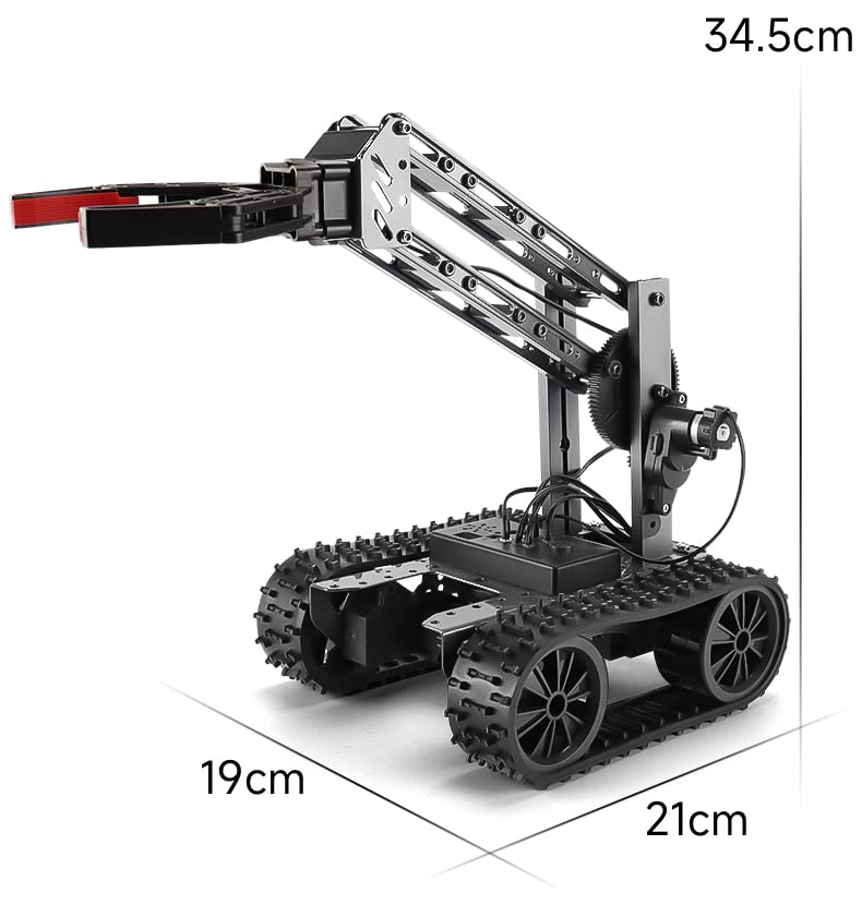 VANLINNY Robot Kit,Science Projects for Kids Ages 8-12,Cool Electronic Robotic Arm for Boys & Girls to Learn Programming/Techology,Educational Toy Building Kits for Beginners,Xmas Birthday Gift.