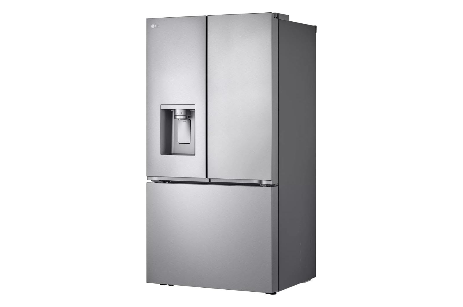 LG LRYXC2606S 25.5 Cu. Ft. Stainless Steel French Door Counter Depth Smart Refrigerator