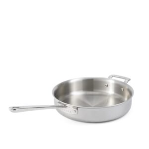 Martha Stewart Martha 3.5-Quart Straight Sided Triply Stainless Steel Saute Pan w/Lid