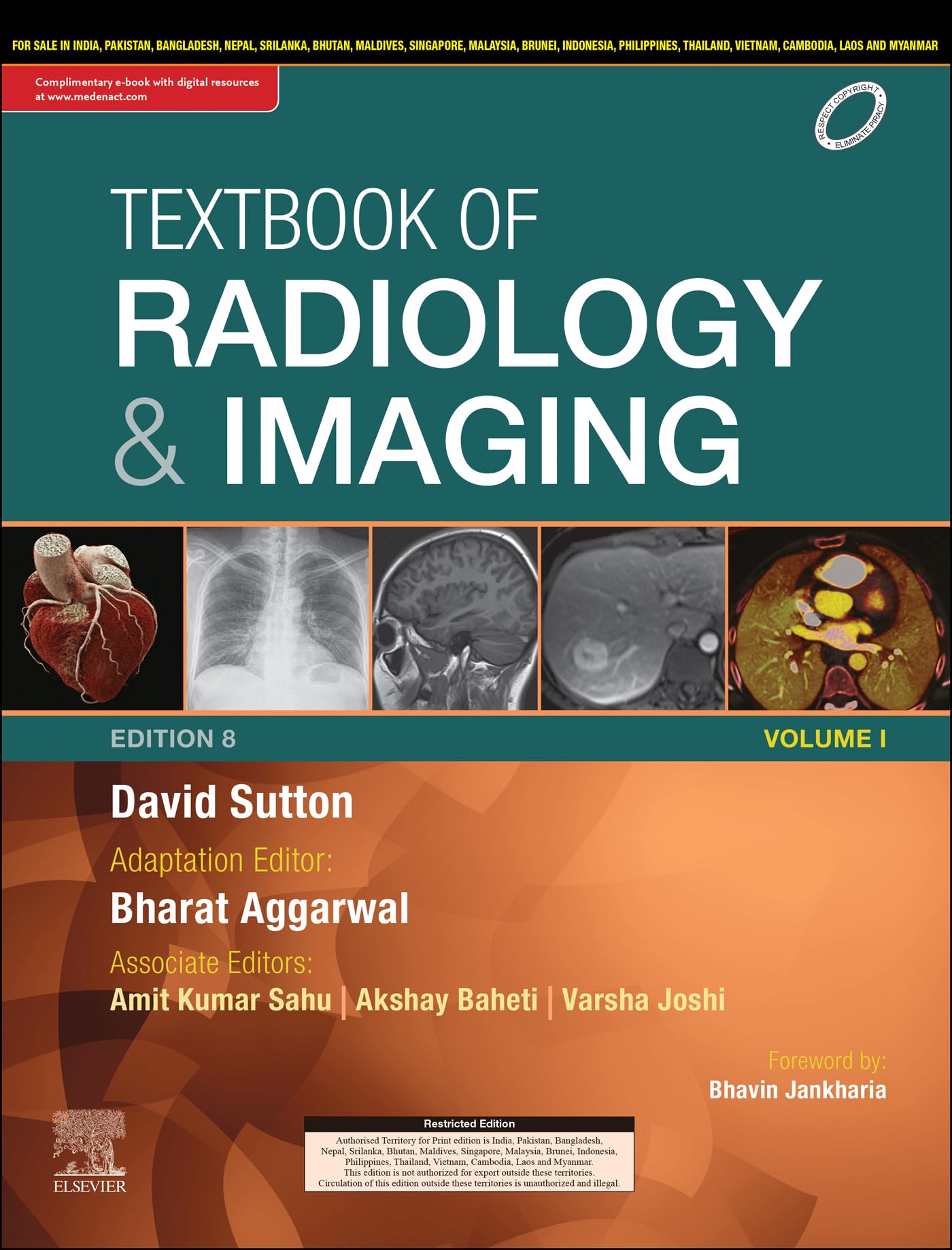 Textbook of Radiology And Imaging, Volume 1- E-Book