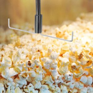 Hemobllo Popcorn Machine Mixer Stick - Popcorn Machine Parts Replacement Popcorn Machine Stirring Rod Popcorn Machine Stirring Shaft Popcorn Machine Stirring Stick Replacement Accessoroies