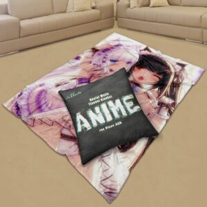 itakkaito cute girls anime flannel fleece throw blanket neko girls yuri lesbians uncensored manga anime super soft fuzzy warm, lightweight fluffy plush blanket for bed sofa couch, 40 * 50 inch