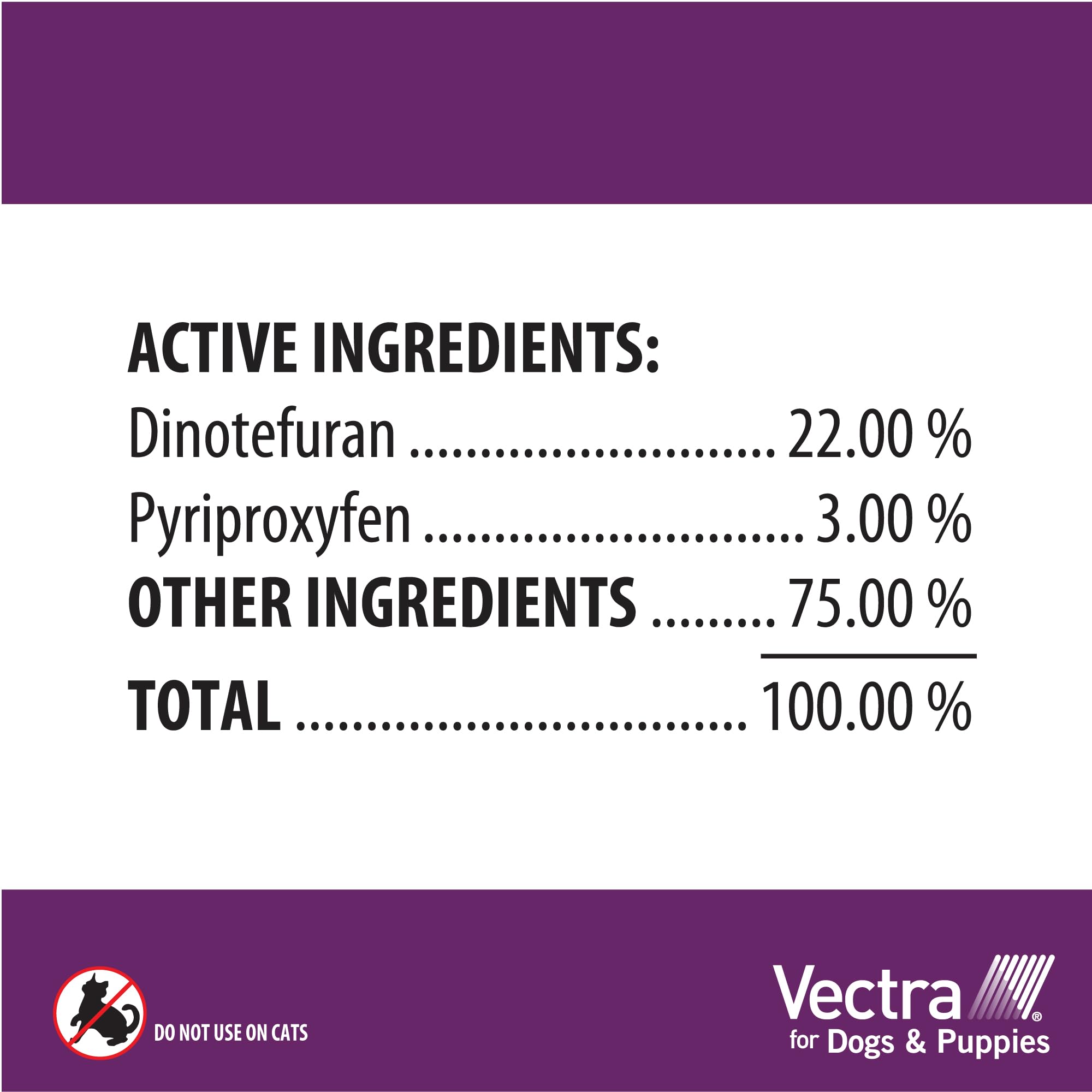 Vectra® for Dogs & Puppies Flea Treatment & Prevention for Extra Small Dogs (2.5 – 10 lbs.) 3-Month Supply