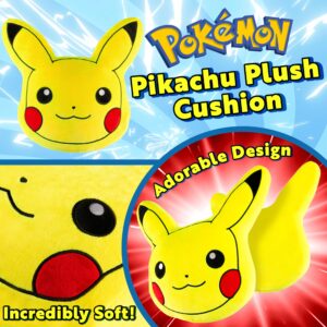 Pokemon 3D Pikachu Cushion Plush for Bed, Bedroom Accessories - Anime Gifts