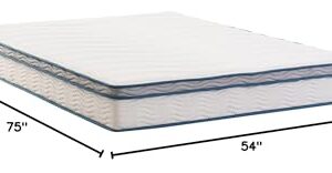 ZINUS 8 Inch Spring Sensation Hybrid Mattress [New Version], Full, Fiberglass Free, Medium Firmness, Durable Support, Certified Safe Foams & Fabric, Mattress in A Box