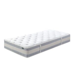 ZINUS 10 Inch Comfort Support Hybrid Mattress [New Version], Twin, Fiberglass Free, Medium Plush, Motion Isolation, Certified Safe Foams & Fabric, Mattress in A Box