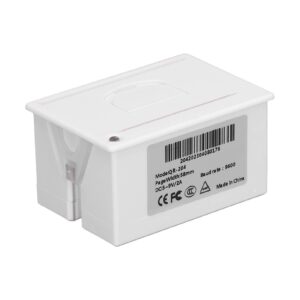 Thermal Receipt Printer 80mm USB Serial LAN Port, ESC POS Command Support Cash Drawer, Compact and Convenient