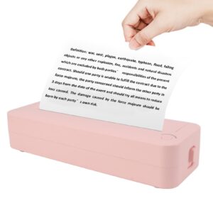 a4 mobile thermal printer, portable rechargeable tattoo thermal printer, travel bluetooth inkless printer for office home school