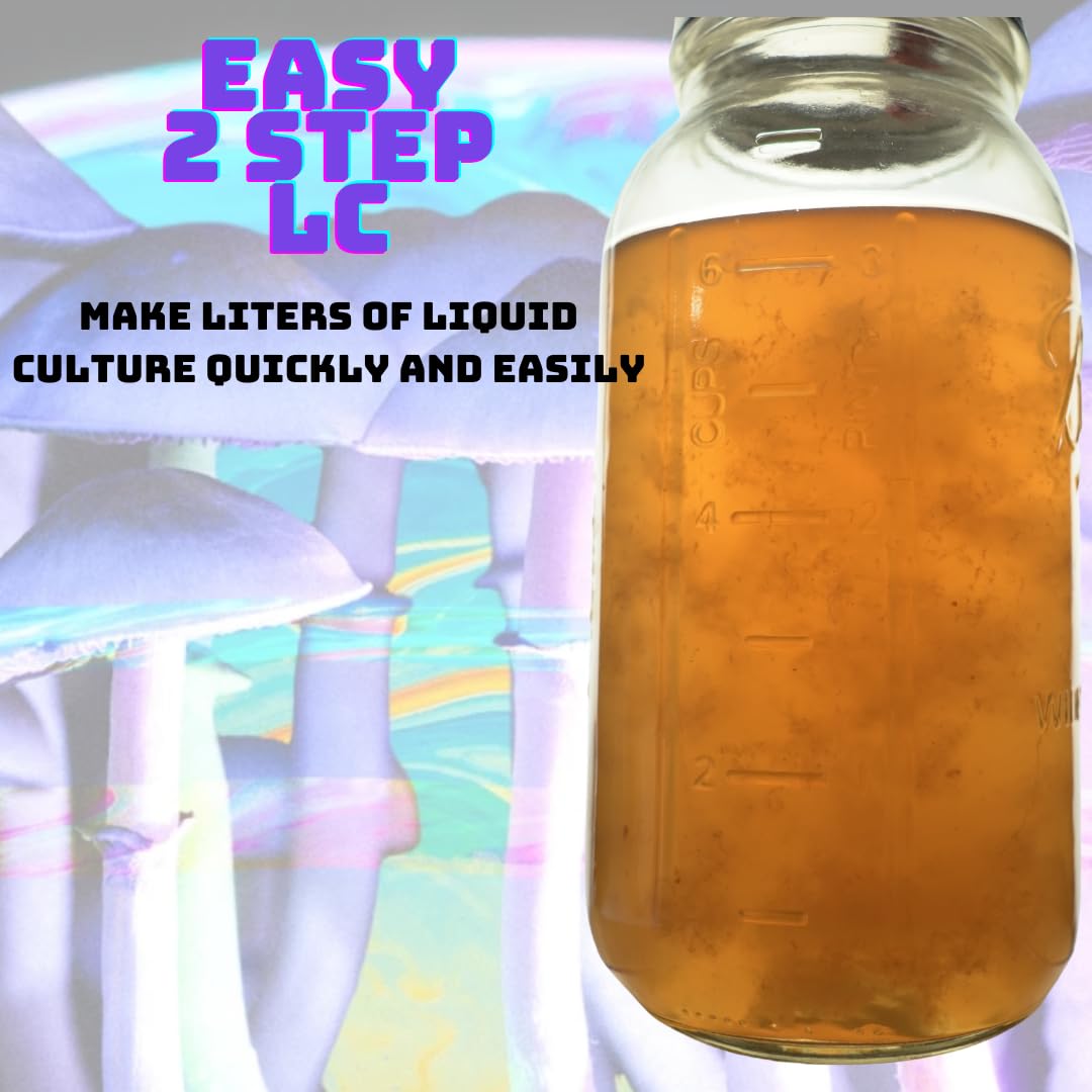 Mushroom Liquid Culture Pre-Mix | Makes 7 Liters of Liquid Culture