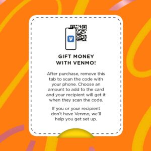 Hallmark and Venmo All-Occasion Card (Turn Up the Happy) for Birthdays, Graduations, Holidays