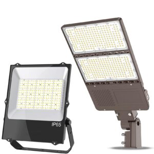 adub 300w led flood light etl listed, 42,000lm bright led stadium light 5000k, 320w led parking lot light ul listed led shoebox street light