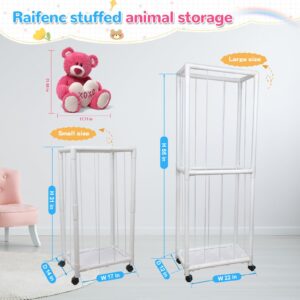 Raifenc Stuffed Animal Zoo Storage Box, Suitable As A Kindergarten Birthday Gift, Can Also Be Used As A Stuffed Animal Cage And A Stuffed Animal Jail, Suitable For Bedrooms And Children'S Playroom