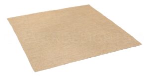 cleverdelights 48 inch burlap square - premium jute burlap fabric - finished edges - 48" x 48"