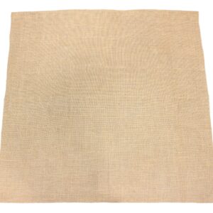 CleverDelights 48 Inch Burlap Square - Premium Jute Burlap Fabric - Finished Edges - 48" x 48"