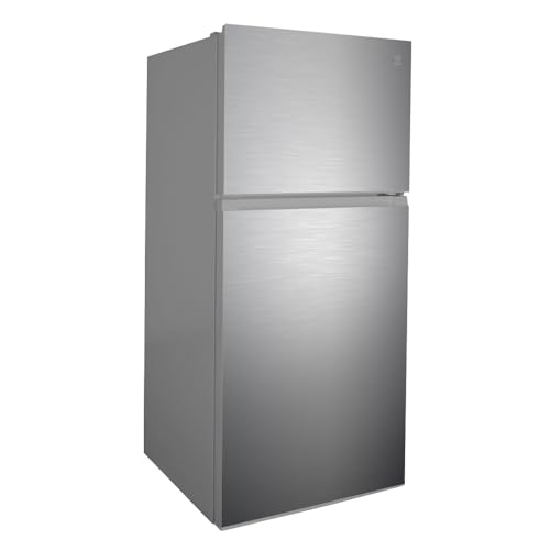 Kenmore 30 in. 18.1 cu. ft. Capacity Refrigerator/Freezer with Adjustable Glass Shelving, Humidity Control Crispers, Ice Maker, ENERGY STAR Certified, Fingerprint Resistant Stainless Steel