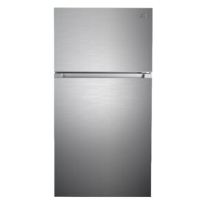 kenmore 33 in. 20.4 cu. ft capacity refrigerator/freezer with full-width adjustable glass shelving, humidity control crispers, ice maker, energy star certified, fingerprint resistant stainless steel