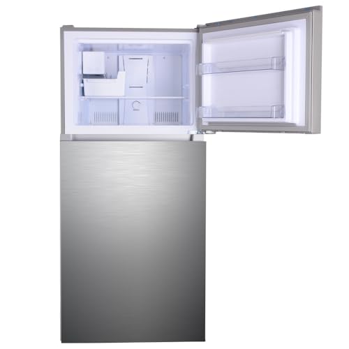 Kenmore 30 in. 18.1 cu. ft. Capacity Refrigerator/Freezer with Adjustable Glass Shelving, Humidity Control Crispers, Ice Maker, ENERGY STAR Certified, Fingerprint Resistant Stainless Steel