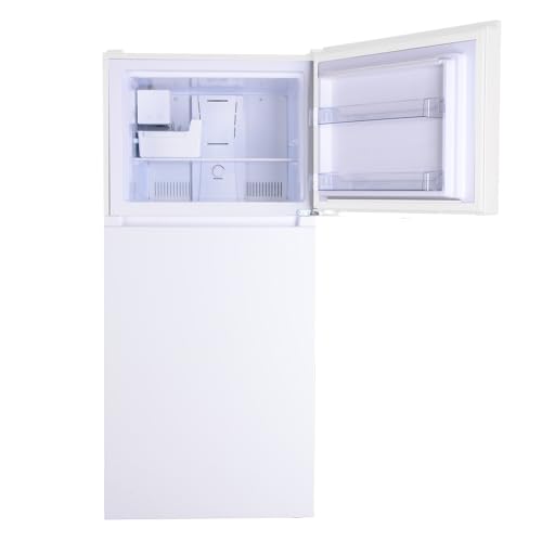 Kenmore 30 in. 18.1 cu. ft. Capacity Refrigerator/Freezer with Adjustable Glass Shelving, Humidity Control Crispers, Ice Maker, ENERGY STAR Certified, White