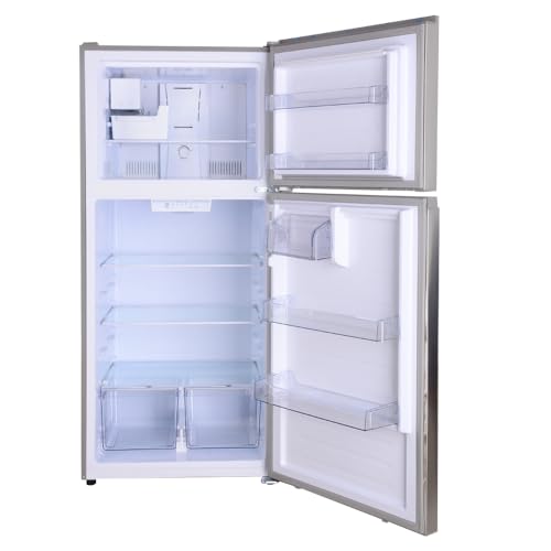 Kenmore 30 in. 18.1 cu. ft. Capacity Refrigerator/Freezer with Adjustable Glass Shelving, Humidity Control Crispers, Ice Maker, ENERGY STAR Certified, Fingerprint Resistant Stainless Steel