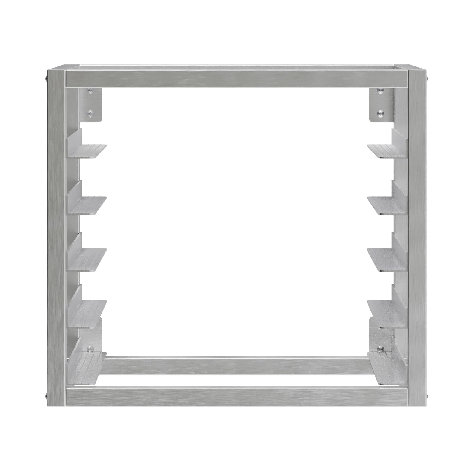 AmGood Wall Mounted Sheet Bun Pan Rack 21″ x 13″ x 18″ | Fits 5 Pans | Aluminium | NSF