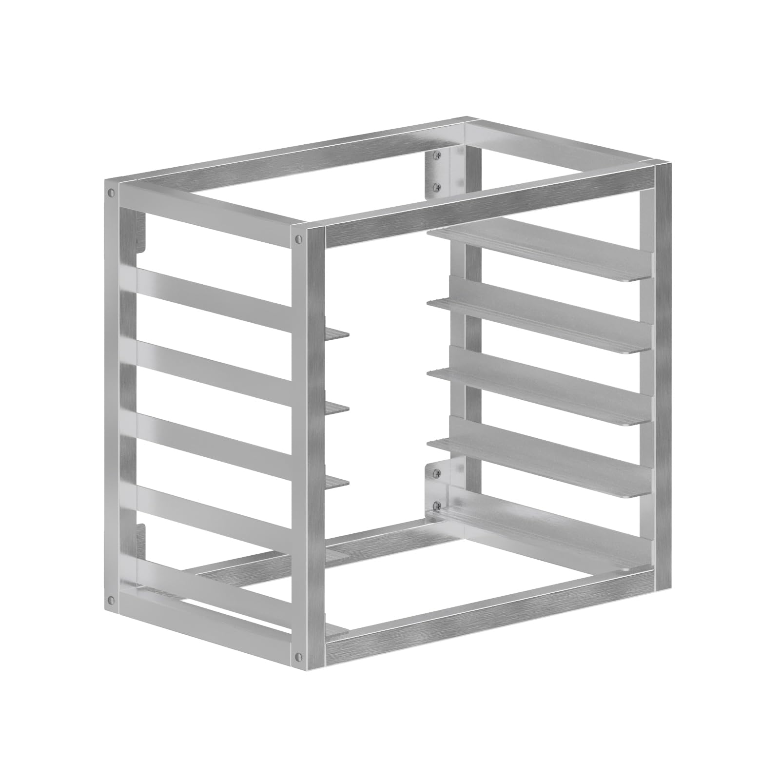 AmGood Wall Mounted Sheet Bun Pan Rack 21″ x 13″ x 18″ | Fits 5 Pans | Aluminium | NSF