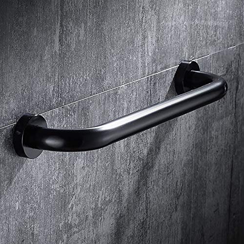 MaGiLL Grab Rails,Grab Bars,Bathroom Safety Handrail Anti-Slip Wall Mount Space Aluminum Shower Bars Towel Rack Fit Bathtub Bathroom Kitchen Stairway Use/WHI (White 50Cm)