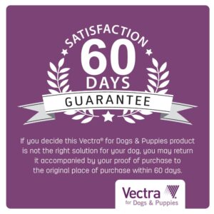 Vectra® for Dogs & Puppies Flea Treatment & Prevention for Large Dogs (56-100 lbs.) 3-Month Supply