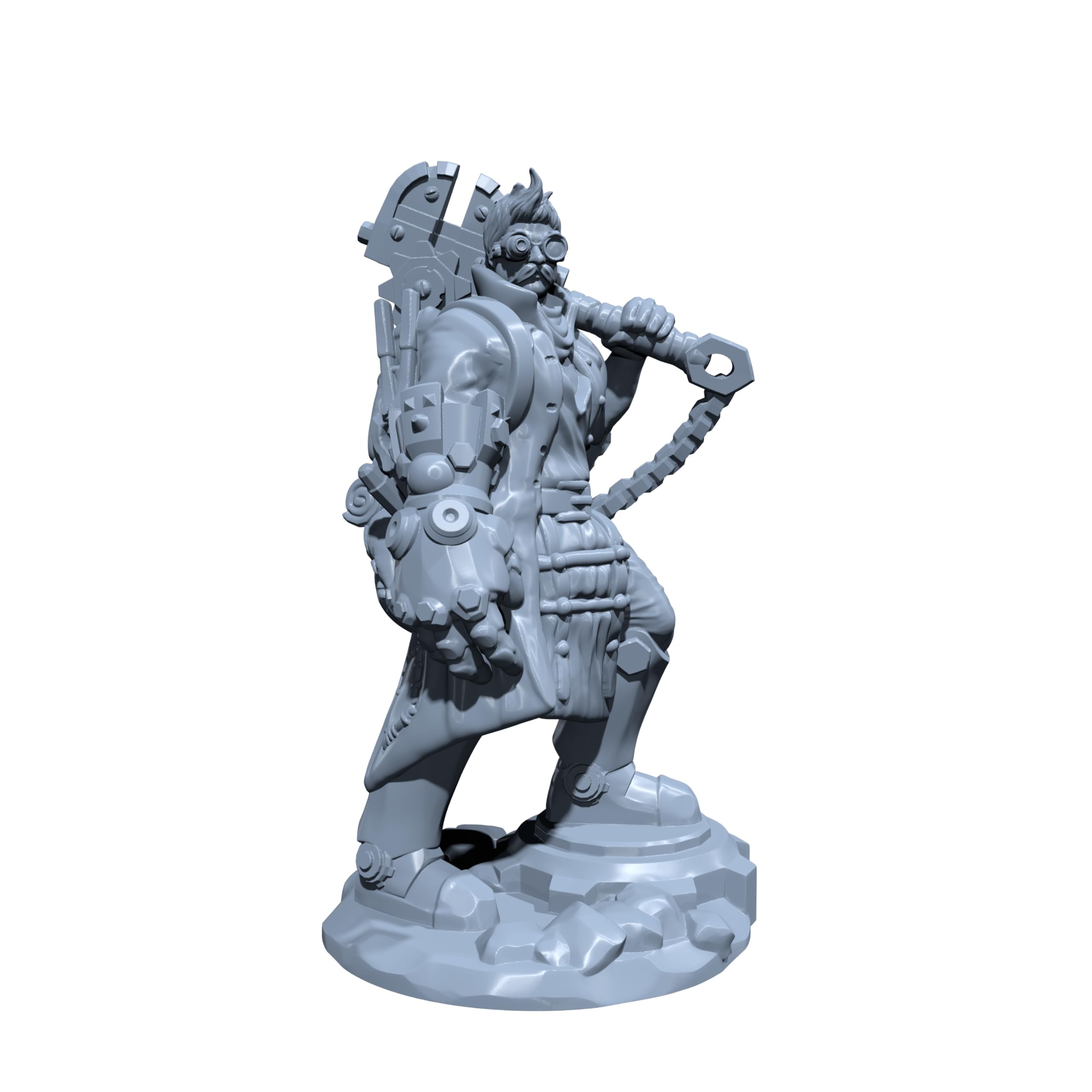 Human Artificer | Artificer | Miniature for Tabletop Games Like D&D and War Gaming Medium (Normal Size)