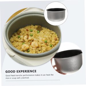 SHOWERORO 1 Set Rice Cooker Liner Electric Power Cooker Insert Liner Cooking Pot Pressure Cooker Accessory Inner Cooking Rice Maker Cooker Rice Pot Ball Kettle Aluminum Alloy Rice Cooker Pot