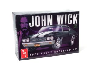 amt 1970 chevy chevelle john wick 1:25 scale model kit