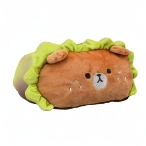 eyintlofc Plush Animal Stationery Cartoon Cute Pencil Case for Teen Girls and Cosmetic Bag 1 Pack Brown Bear