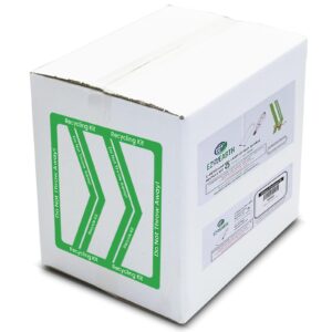 ez on the earth – recycling box for u-bend and hid lamps - recycle up to 42 x t12 fluorescent light bulbs or 75 x t8 u-bend led lamps or 50 x 400 watt hid – 2 foot jumbo recycle kit