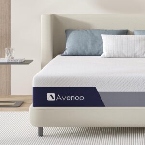 avenco california king size mattress, 12 inch gel memory foam mattress california king for fresh sleep & pressure relief, medium firm mattress with motion isolation, mattress in a box