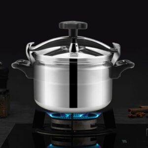 Aluminum Alloy Pressure Cooker, Durable Fast Cooking ExplosionProof Pressure Cooker for Home (3L)