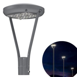 esb led post top light garden streets parking lot, commercial area