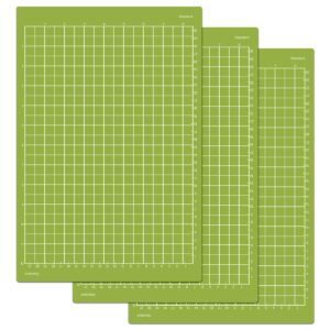 reart standard grip mats for cricut joy xtra - 12 x 8.5 inches craft paper cutting mat use with printer paper, vellum, light cardstock & more, sewing and crafting (3 packs standerd)