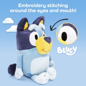 Bluey Plush Pillow Buddy - Super Stuffed Soft Character Pillow - Polyester Microfiber, 19 Inches