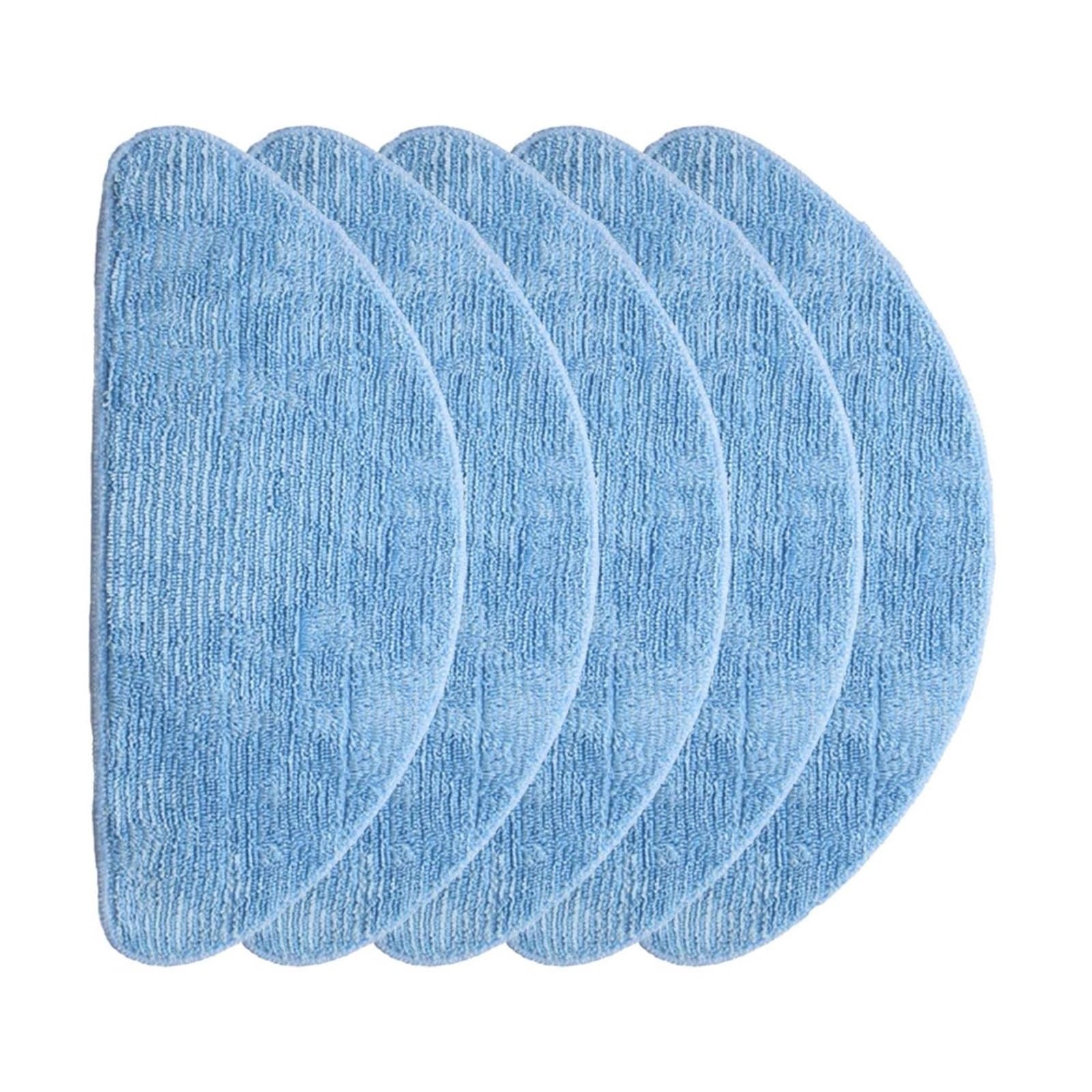 5 Pack， Mopping Cloths， Mop Cloth 。Compatible for Mamibot Exvac680s 。Robot Vacuum Cleaner Parts， Sweeper Cleaning Pads Replacement