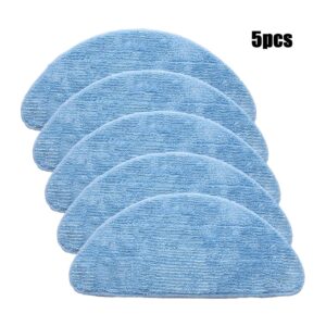 5 Pack， Mopping Cloths， Mop Cloth 。Compatible for Mamibot Exvac680s 。Robot Vacuum Cleaner Parts， Sweeper Cleaning Pads Replacement