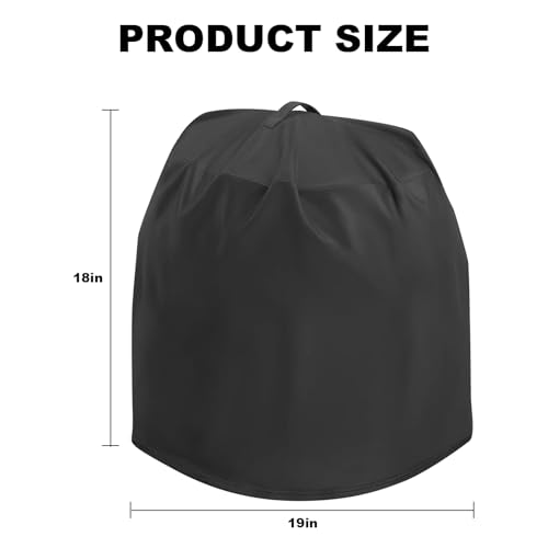 Black Cover for Air Compressor, Air Compressors Dust Cover Fit 6 Gallon Portable Pancake Air Compressor