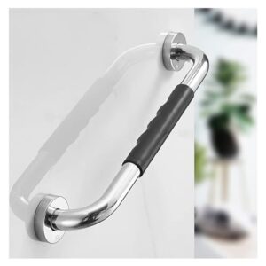 Grab Bar Bathroom Stainless Steel Bath Grab Rail Shower Safety Handrail Anti Slip Rubber Grip Balance Bar Handle for Elderly Disabled Children Kitchen Toilet (Size : 19.7Inch)