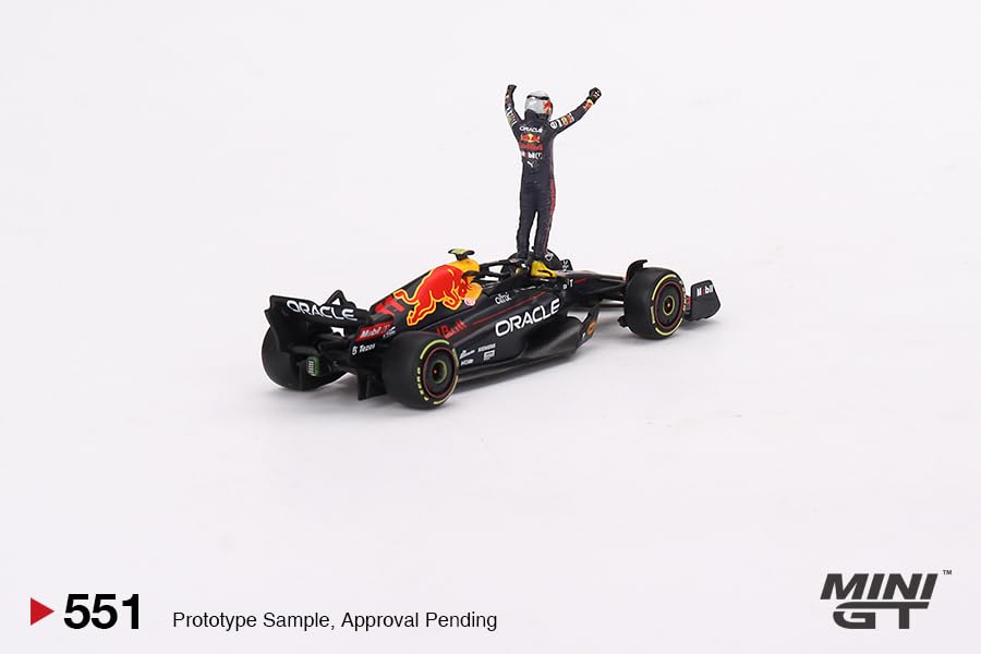 True Scale Miniatures Model Car Compatible with Oracle Red Bull Racing RB18#11 Sergio Pérez 2022 Monaco Grix Winner Limited Edition 1/64 Diecast Model Car MGT00551